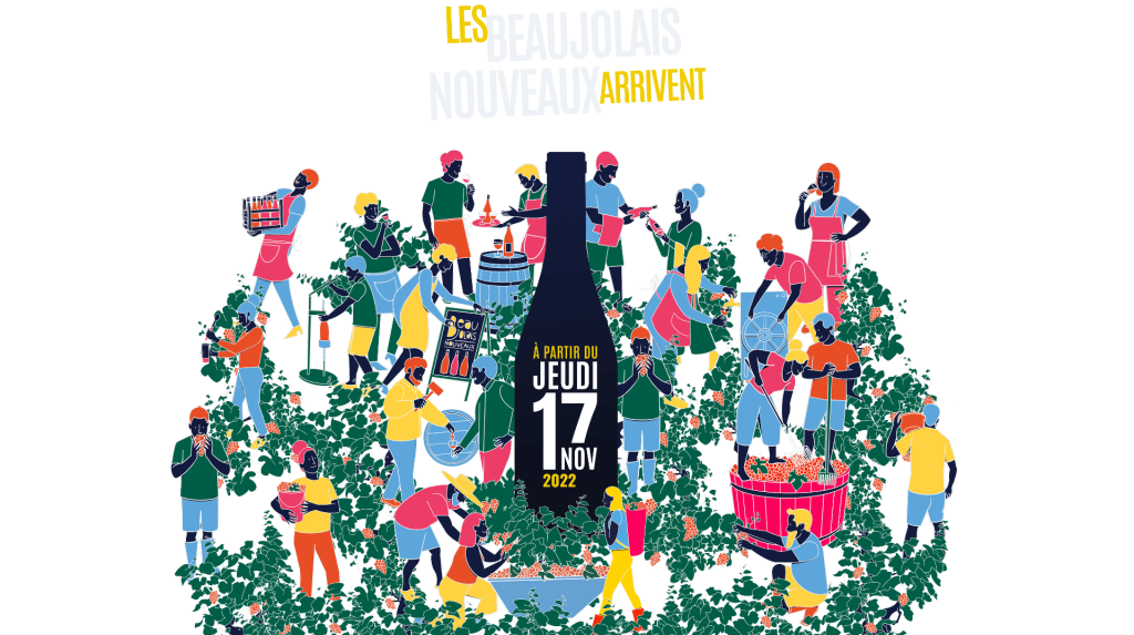 001 beaujolais nouveau affiche