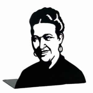 02_Beauvoir 西蒙娜·德·波伏娃剪影书夹(Serre-livres Simone de Beauvoir)