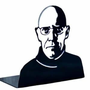 08_Foucault 福柯剪影书夹(Serre-livres Michel Faucault)