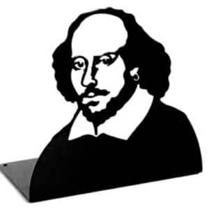 09_Shakespeare 莎士比亚剪影书夹(Serre-livres W. Shekespeare)