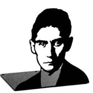 10_Kafka 卡夫卡剪影书夹(Serre-livres Franz Kafka)