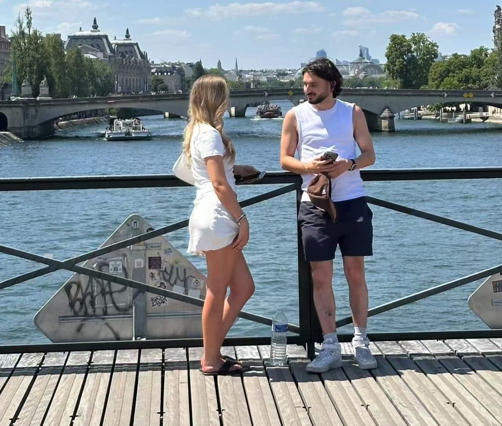 Sur pont des arts 1